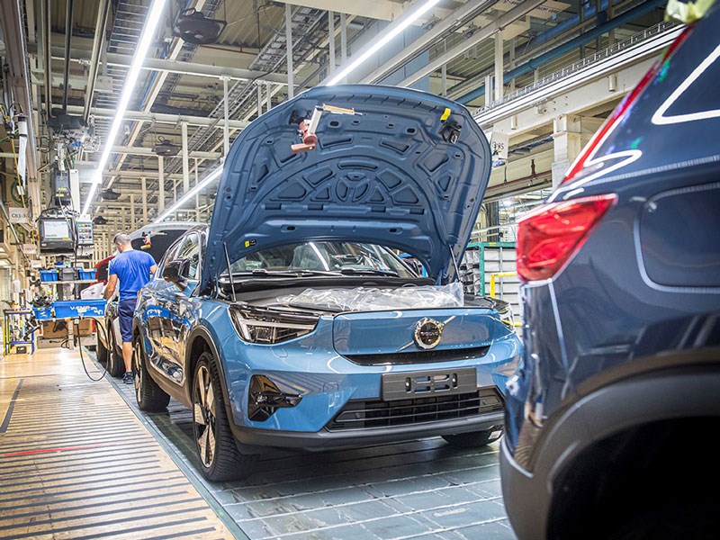 Volvo Cars begint met de productie van de C40 Recharge in Gent - Volvo Lacom