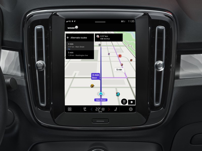 De Waze-app is nu beschikbaar in uw Volvo - Volvo Lacom